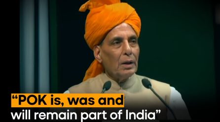 Rajnath Singh Urges PoK Residents to Join India