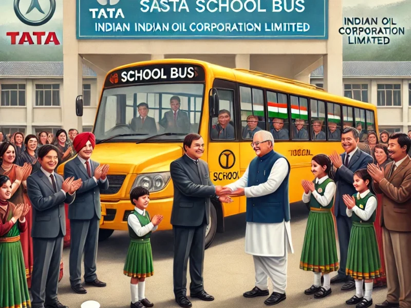 Mizoram CM Donates 24-Seater Bus to Special Needs School Under IOCL’s CSR Initiative