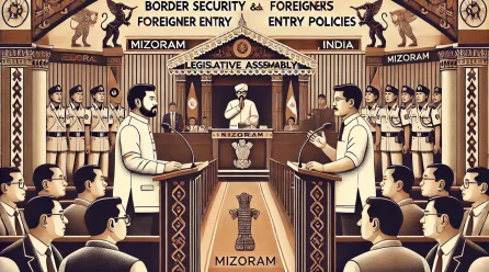 Mizoram CM Lalduhoma’s Claim on Foreigners Entering Myanmar Sparks Political Controversy