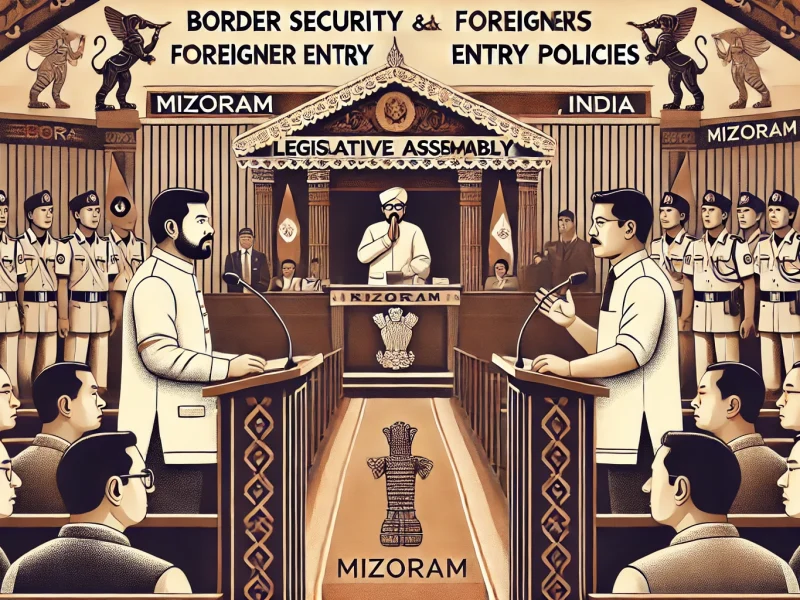 Mizoram CM Lalduhoma’s Claim on Foreigners Entering Myanmar Sparks Political Controversy