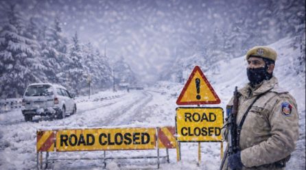 Himachal Pradesh Snowfall: 1,250 Roads Closed, Travel Alert