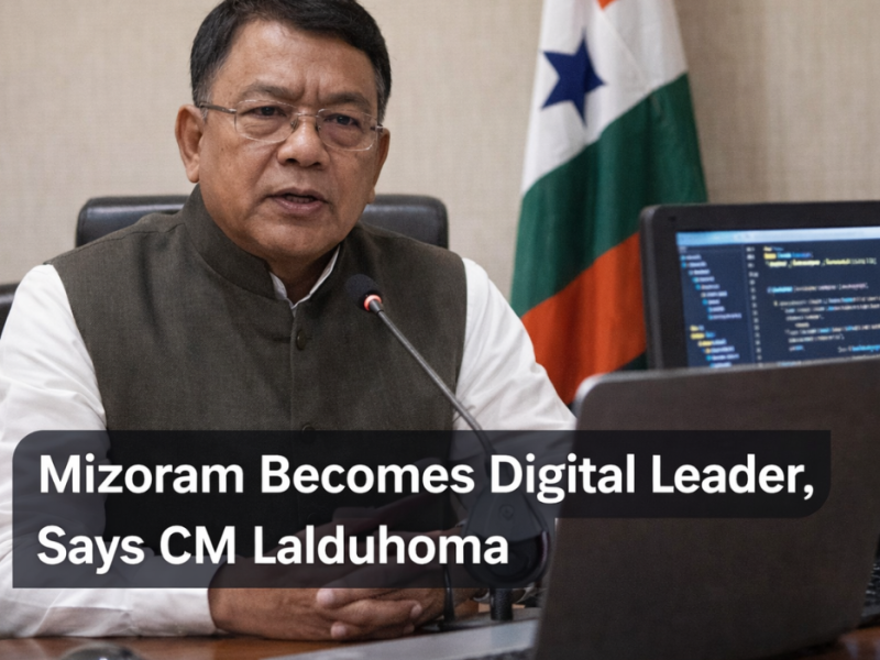 Mizoram Becomes Digital Leader, Says CM Lalduhoma
